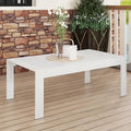Table basse d'extérieur en aluminium tout temps