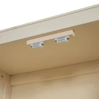 Lit plate-forme en bois avec rangement, lit double avec tête de lit de rangement