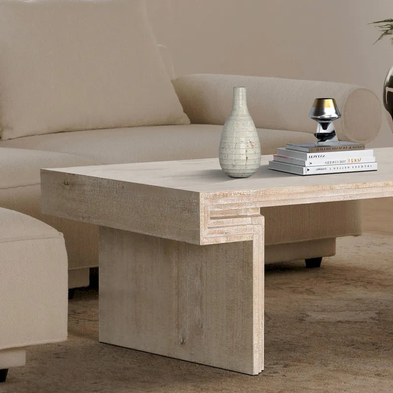 Table basse industrielle vintage de qualité supérieure avec structure à double niveau pour les salons et les bureaux