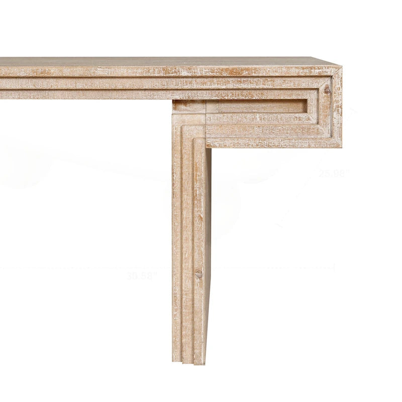 Table basse industrielle vintage de qualité supérieure avec structure à double niveau pour les salons et les bureaux