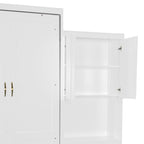 Lit escamotable tout-en-un avec bureau, coiffeuse et garde-robe, format Queen