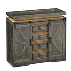 Commode d'appoint à 5 tiroirs avec lumière DEL - S.O.