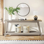 Table de console d'entrée extra longue, table console de 180 cm
