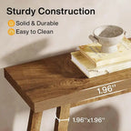 Table de console d'entrée extra longue, table console de 180 cm
