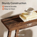 Table de console d'entrée extra longue, table console de 180 cm