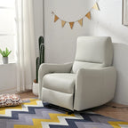 Fauteuil inclinable électrique mural, petit siège de cinéma maison avec soutien lombaire, canapé inclinable simple pour le salon