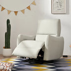 Fauteuil inclinable électrique mural, petit siège de cinéma maison avec soutien lombaire, canapé inclinable simple pour le salon