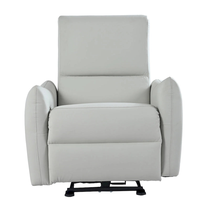 Fauteuil inclinable électrique mural, petit siège de cinéma maison avec soutien lombaire, canapé inclinable simple pour le salon