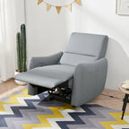 Fauteuil inclinable électrique mural, petit siège de cinéma maison avec soutien lombaire, canapé inclinable simple pour le salon