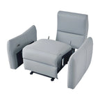 Fauteuil inclinable électrique mural, petit siège de cinéma maison avec soutien lombaire, canapé inclinable simple pour le salon