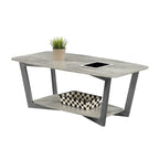Table basse Graystone avec étagère