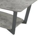 Table basse Graystone avec étagère