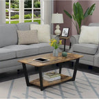 Table basse Graystone avec étagère
