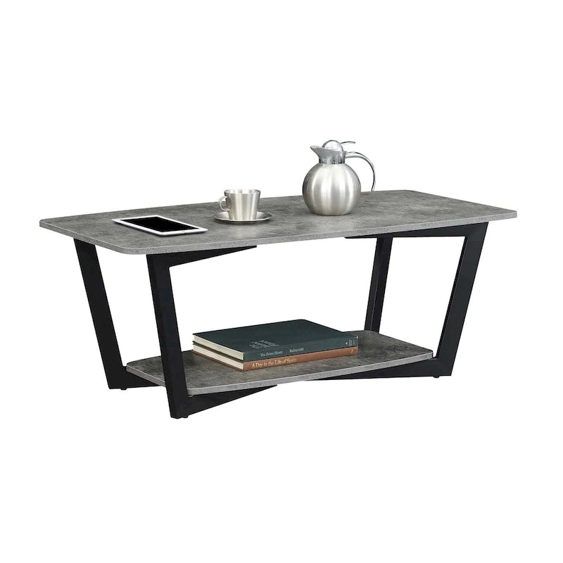Table basse Graystone avec étagère