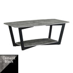 Table basse Graystone avec étagère