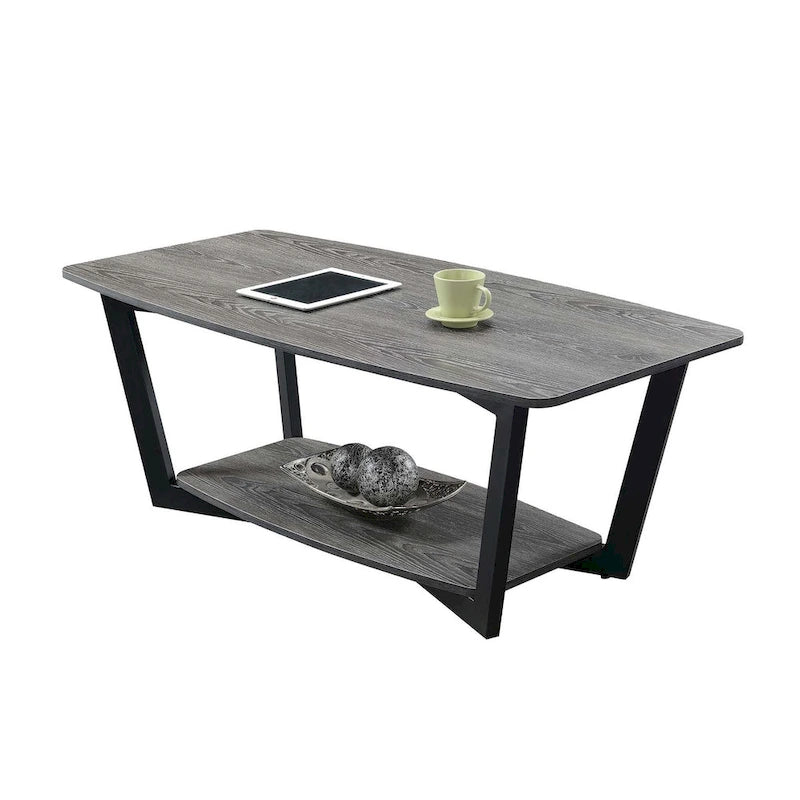 Table basse Graystone avec étagère