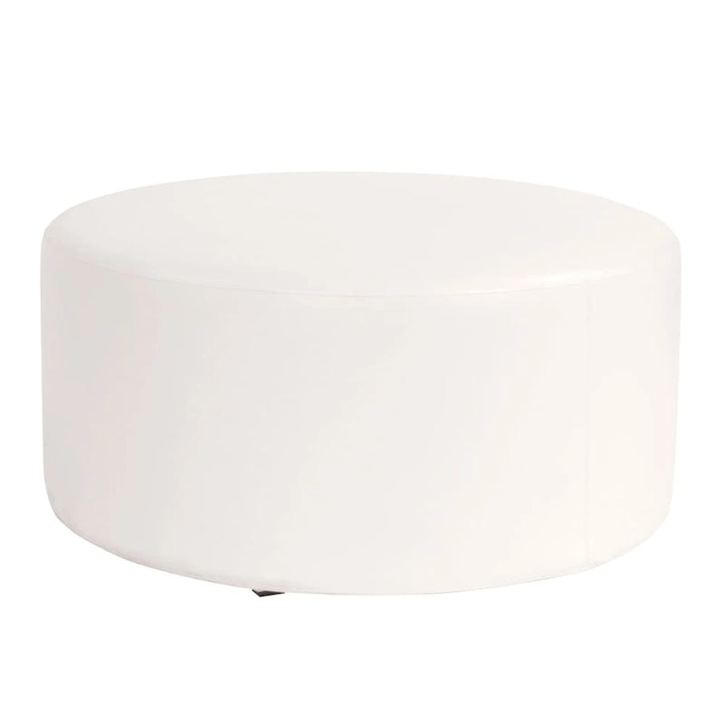 Pouf rond universel Allan Andrews 36 avec housse, collection Avanti