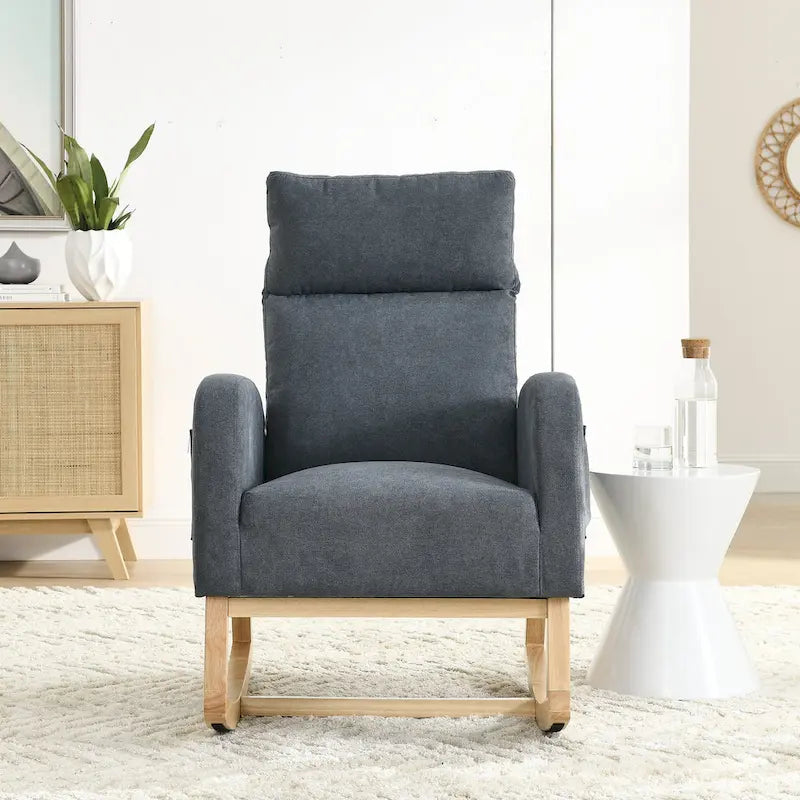 Fauteuil à bascule de salon