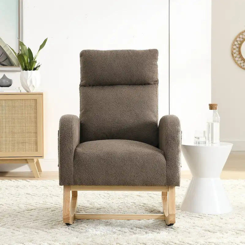 Fauteuil à bascule de salon