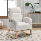 Fauteuil à bascule de salon