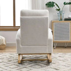 Fauteuil à bascule de salon
