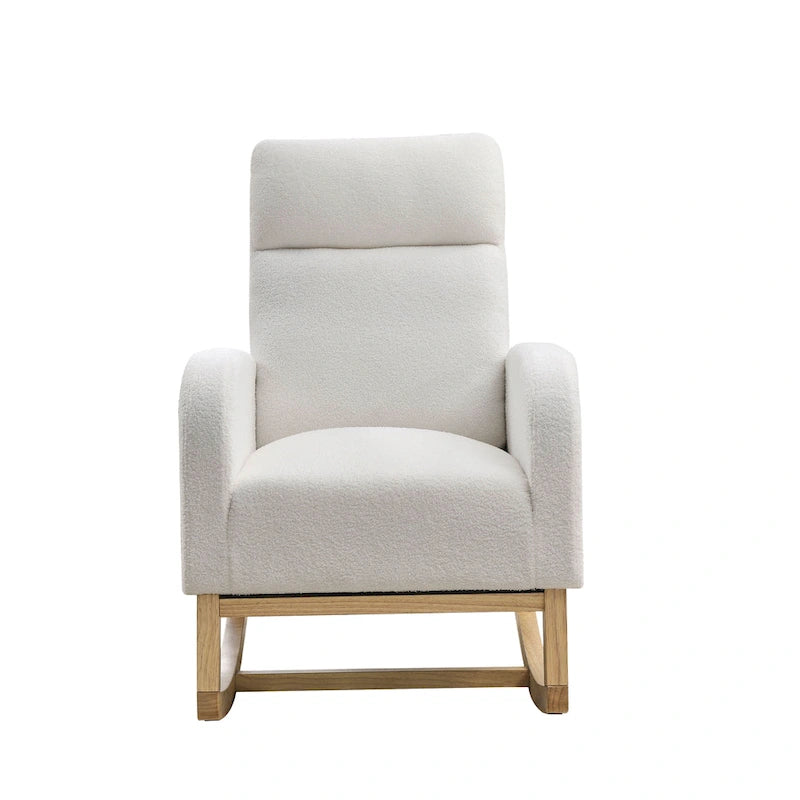 Fauteuil à bascule de salon