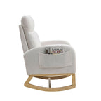 Fauteuil à bascule de salon