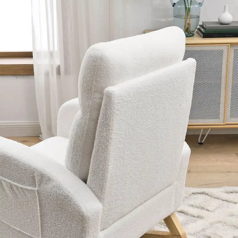 Fauteuil à bascule de salon