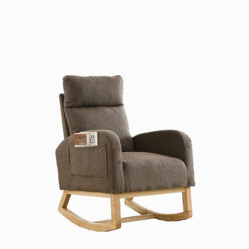 Fauteuil à bascule de salon