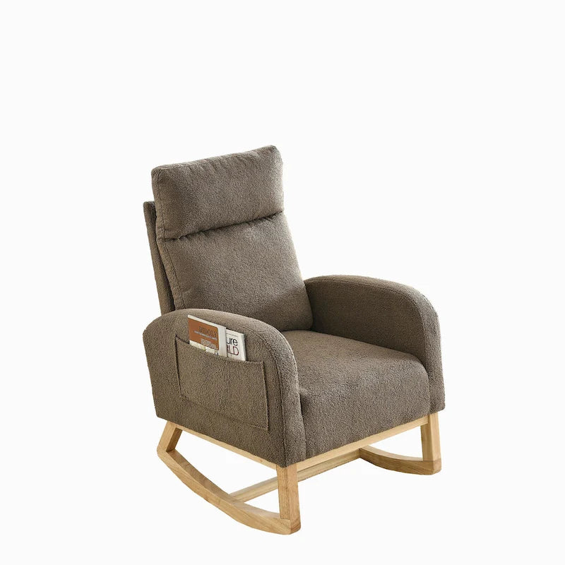 Fauteuil à bascule de salon
