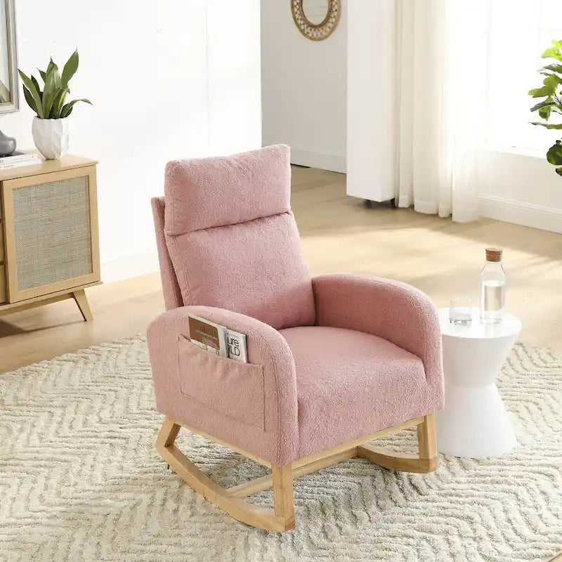 Fauteuil à bascule de salon