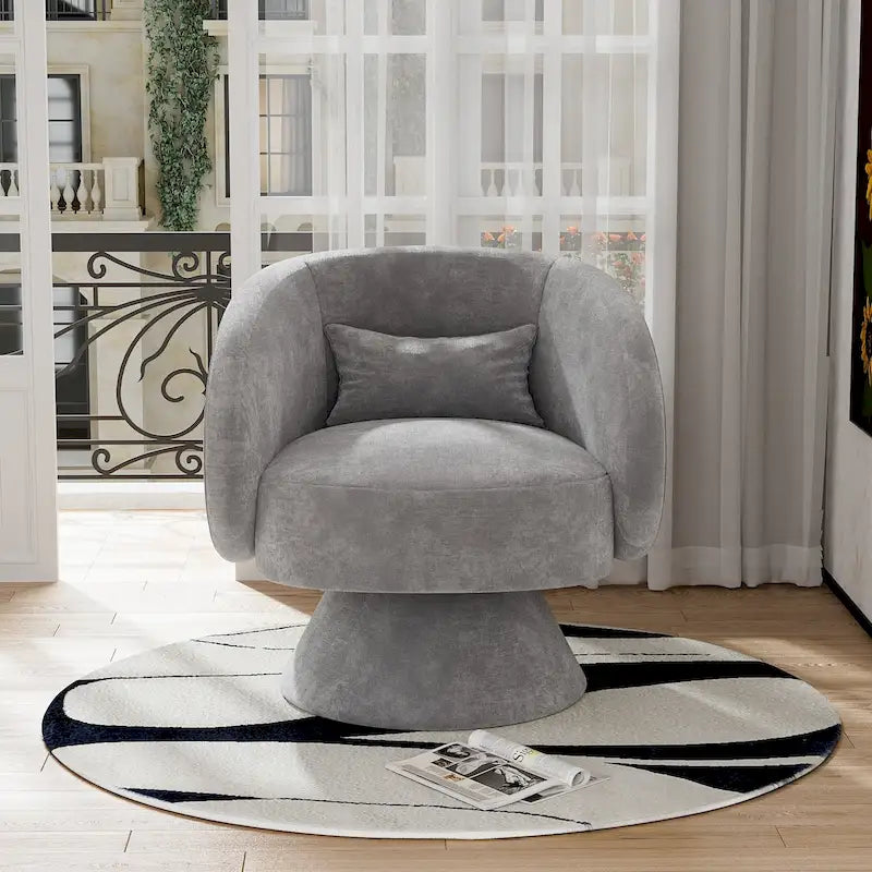 Fauteuil Crapaud Pivotant à 360 Degrés