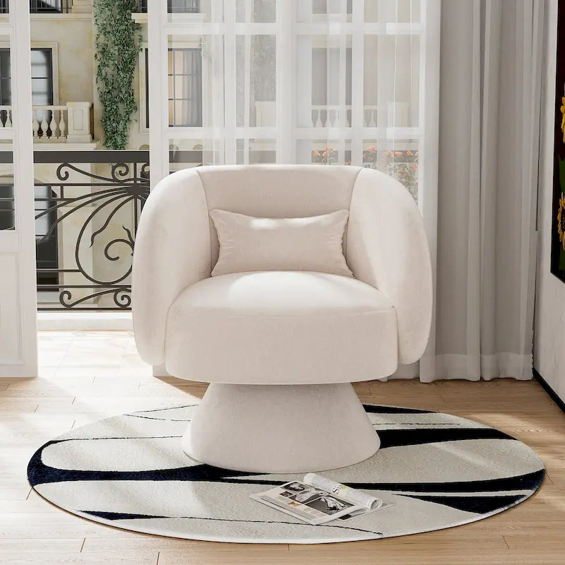 Fauteuil Crapaud Pivotant à 360 Degrés