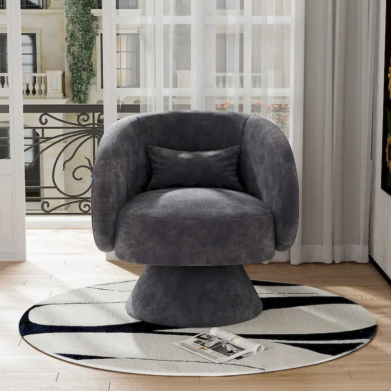Fauteuil Crapaud Pivotant à 360 Degrés