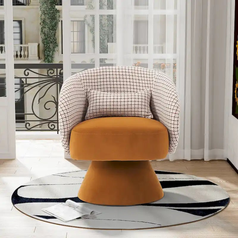 Fauteuil Crapaud Pivotant à 360 Degrés