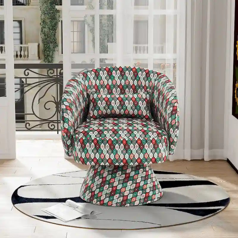 Fauteuil Crapaud Pivotant à 360 Degrés