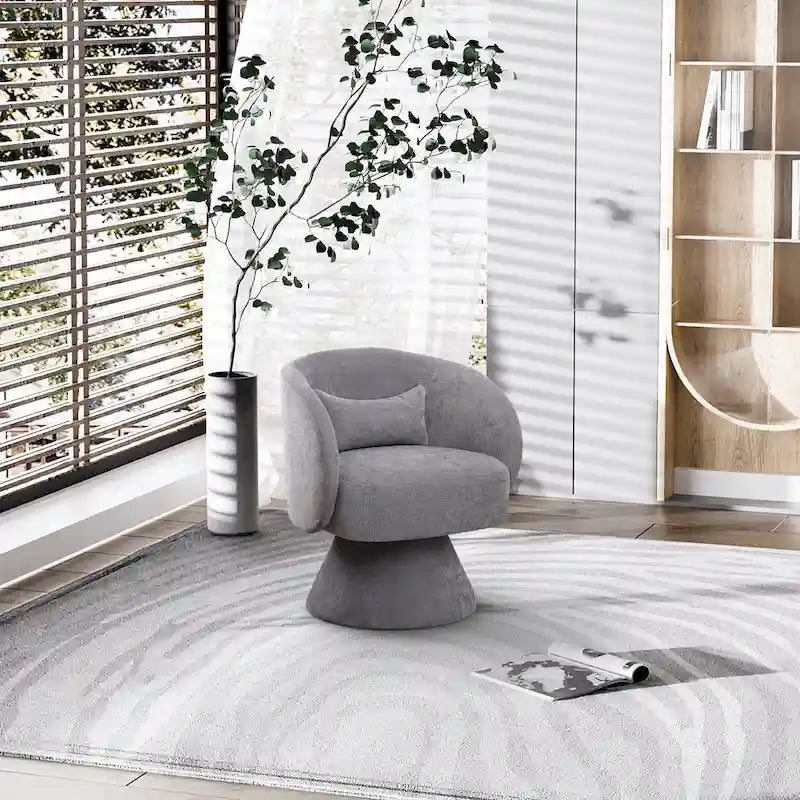 Fauteuil Crapaud Pivotant à 360 Degrés