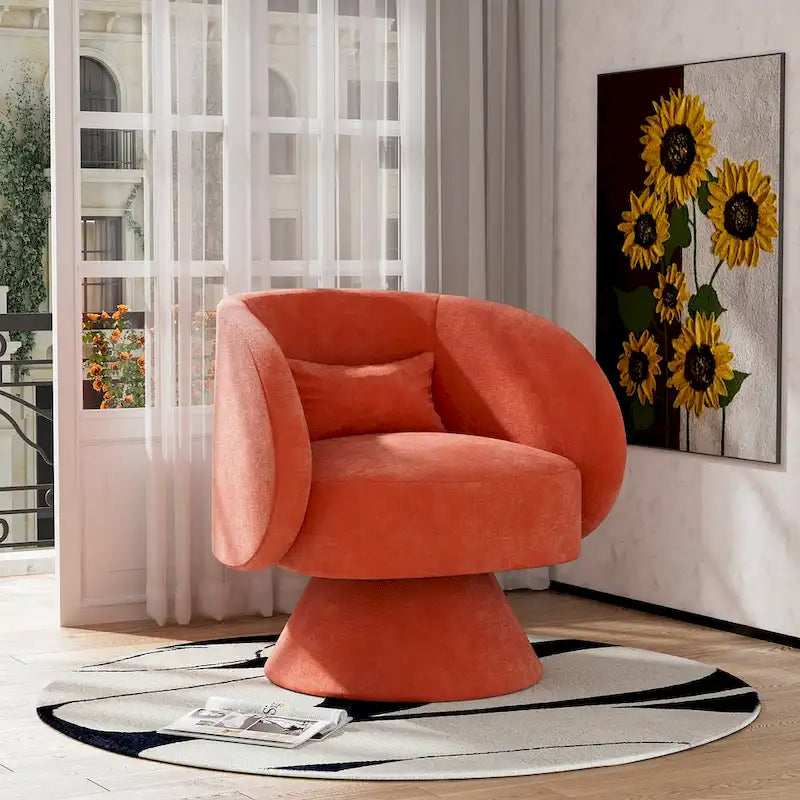 Fauteuil Crapaud Pivotant à 360 Degrés