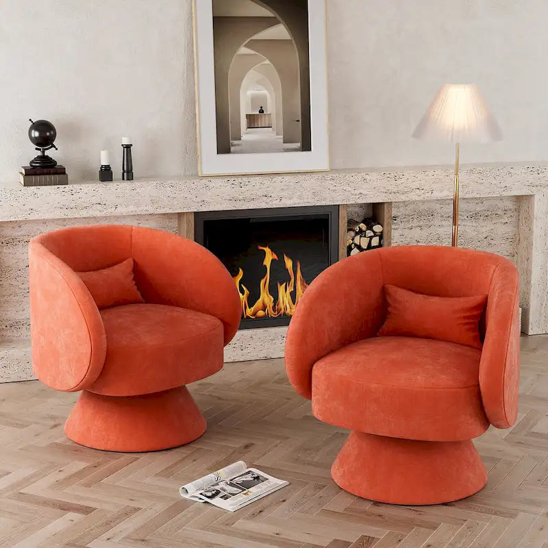 Fauteuil Crapaud Pivotant à 360 Degrés