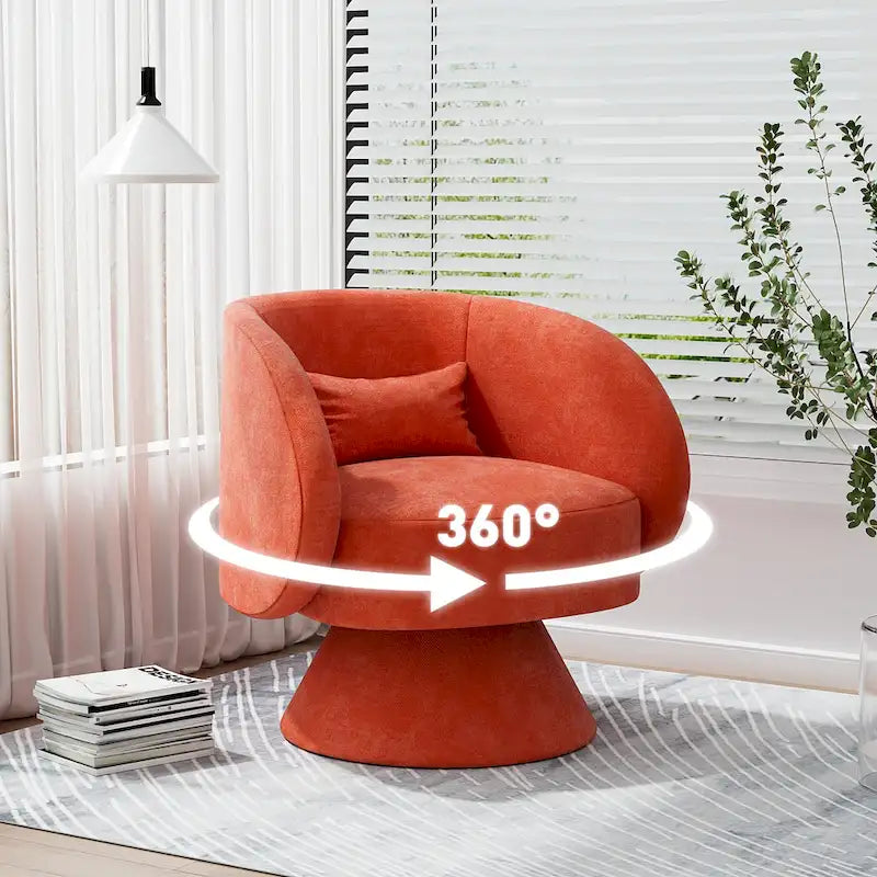 Fauteuil Crapaud Pivotant à 360 Degrés