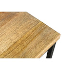 Chaise Timbergirl fabriquée à la main en bois de manguier recyclé et métal (Lot de 2) - 36H x 18W x 18L