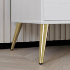 Commode contemporaine en bois à 4 tiroirs CraftPorch