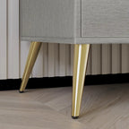 Commode contemporaine en bois à 4 tiroirs CraftPorch