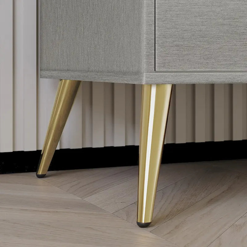 Commode contemporaine en bois à 4 tiroirs CraftPorch