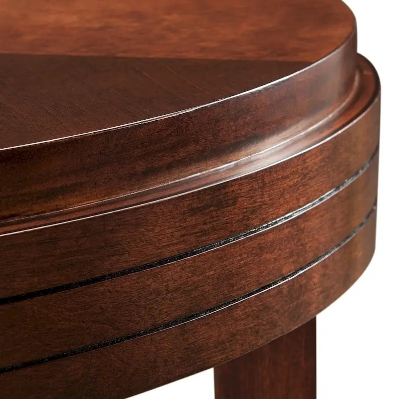 Table de bout ovale Cerise chocolat Favorite Finds
