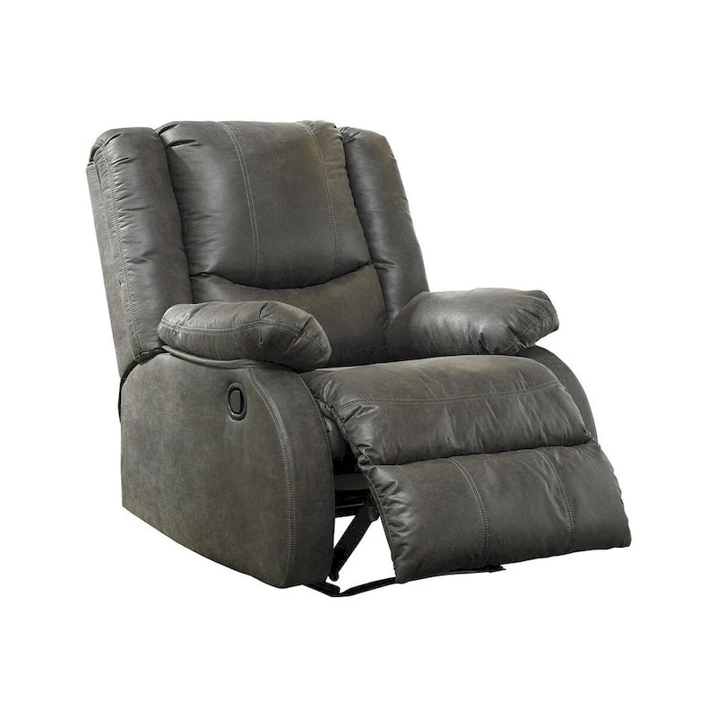 Fauteuil inclinable gris contemporain Zéro Encombrement Mural