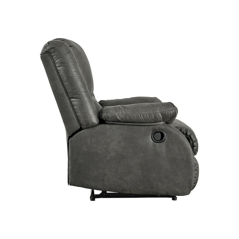 Fauteuil inclinable gris contemporain Zéro Encombrement Mural