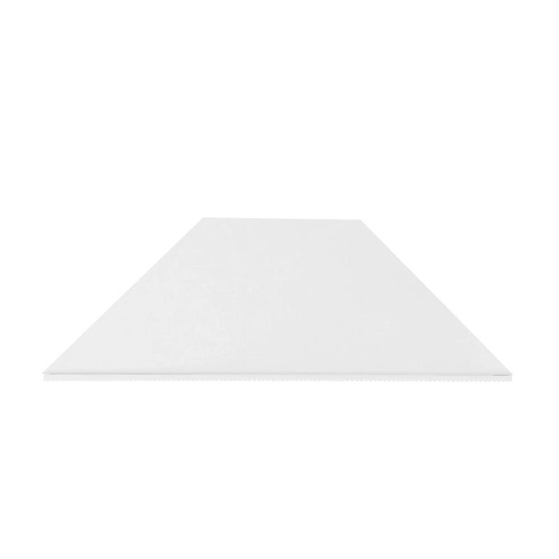 Meuble TV d'angle mural de 119 cm à 3 étagères de style transitionnel