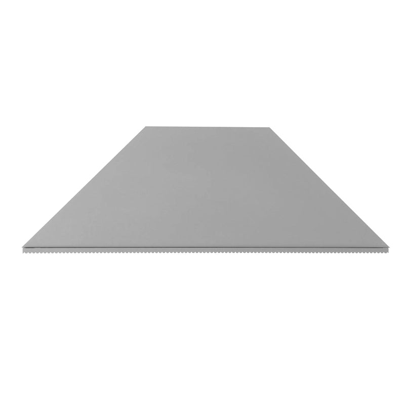 Meuble TV d'angle mural de 119 cm à 3 étagères de style transitionnel