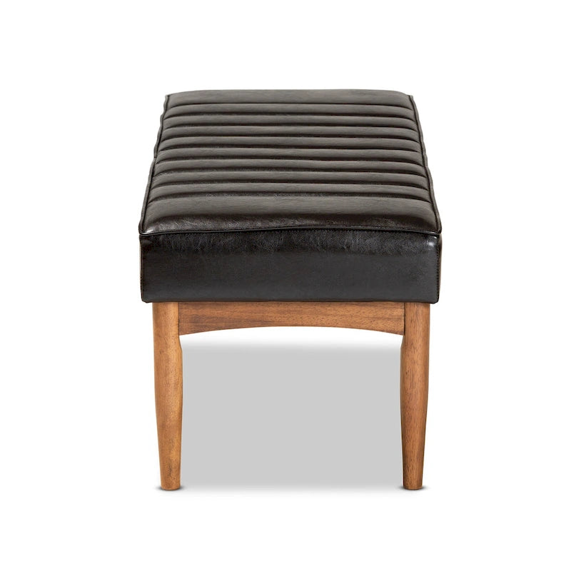 Banc de salle à manger moderne du milieu du siècle